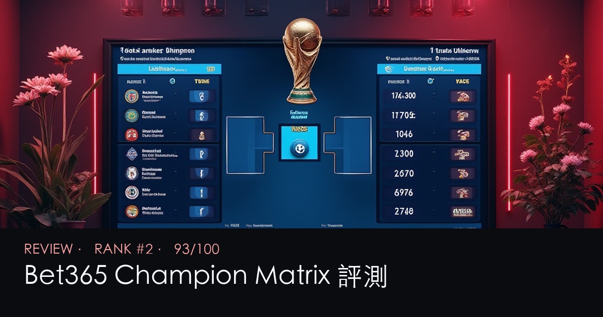 Bet365 Champion Matrix 縮圖